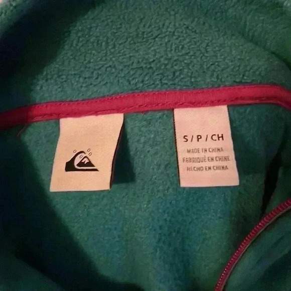 Quiksilver - Womens Half-Zip‎ Mock Neck Sweatshirt - Picture 9 of 9